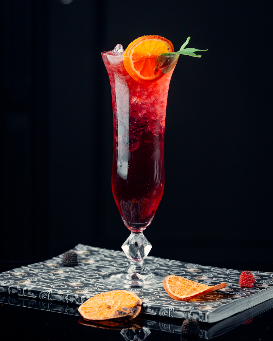 watermelon cocktail on the table