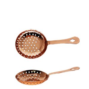 Julep Strainer 16cm Copper Plated
